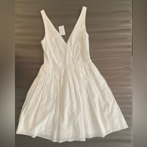J. Crew White Dress